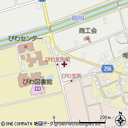 滋賀県長浜市落合町645周辺の地図
