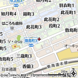 ＥＮＥＯＳ　Ｄｒ．Ｄｒｉｖｅ敷島町店周辺の地図
