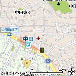 医療生協かながわ生活協同組合中田診療所周辺の地図
