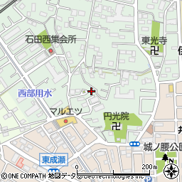 神奈川県伊勢原市石田900-17周辺の地図