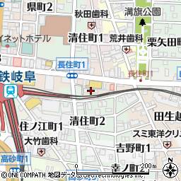 新岐阜施設総合事務所周辺の地図