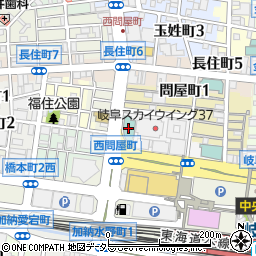 日本政策金融公庫　岐阜支店中小企業事業周辺の地図