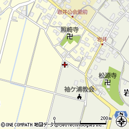 千葉県袖ケ浦市岩井348周辺の地図