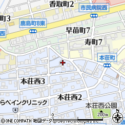 エースレンタル　岐阜店周辺の地図