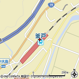 岐阜県瑞浪市周辺の地図