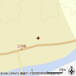 京都府福知山市大江町三河117周辺の地図