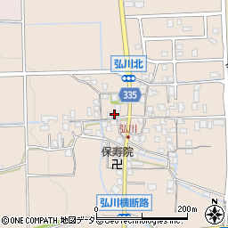 滋賀県高島市今津町弘川420周辺の地図