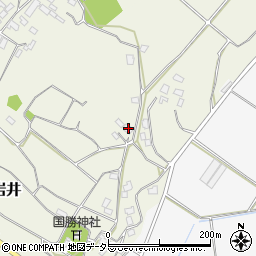 千葉県袖ケ浦市岩井556周辺の地図