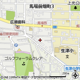 岐阜県瑞穂市馬場前畑町3丁目139周辺の地図