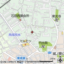 神奈川県伊勢原市石田900-19周辺の地図