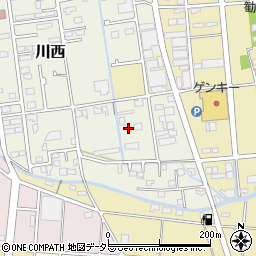 岐阜県安八郡神戸町川西周辺の地図