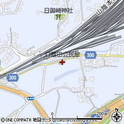 口陰田公民館周辺の地図