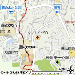 クリエイトＳＤ磯子岡村店周辺の地図