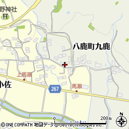 兵庫県養父市八鹿町九鹿1477周辺の地図