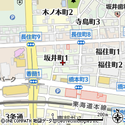 岐阜県書店商業組合周辺の地図