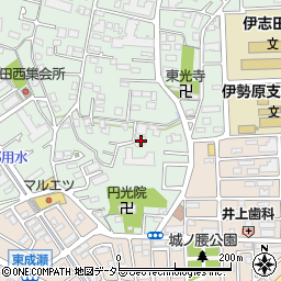 神奈川県伊勢原市石田909-1周辺の地図