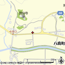 兵庫県養父市八鹿町小佐293周辺の地図