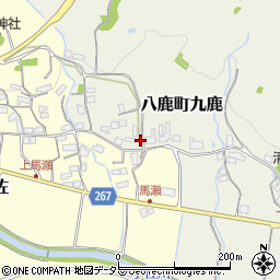 兵庫県養父市八鹿町九鹿1472周辺の地図