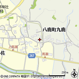 兵庫県養父市八鹿町九鹿1473周辺の地図
