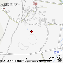 島根県松江市東出雲町須田周辺の地図