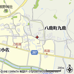 兵庫県養父市八鹿町九鹿1479周辺の地図