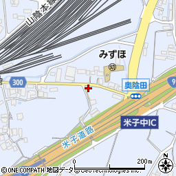 鳥取県米子市陰田町320-4周辺の地図