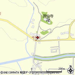 兵庫県養父市八鹿町小佐643周辺の地図