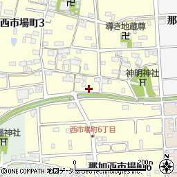 岐阜県各務原市那加西市場町5丁目220周辺の地図