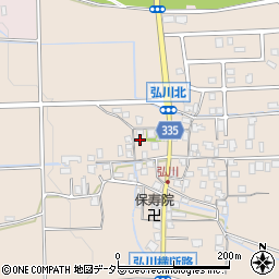 滋賀県高島市今津町弘川418周辺の地図