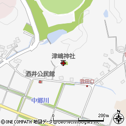 津嶋神社周辺の地図