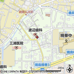 平成調剤薬局　鏡島店周辺の地図