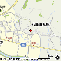 兵庫県養父市八鹿町九鹿1471-2周辺の地図