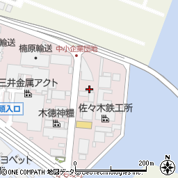 笹田実業周辺の地図