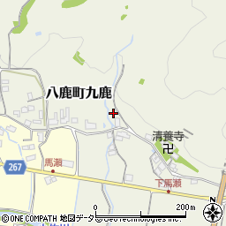 兵庫県養父市八鹿町九鹿1326周辺の地図
