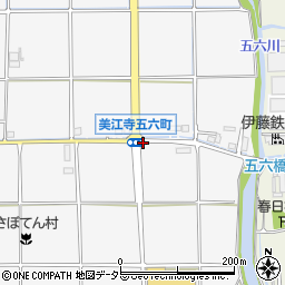 美江寺五六町周辺の地図