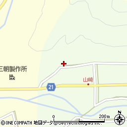 鳥取県東伯郡三朝町坂本1279周辺の地図