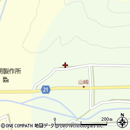 鳥取県東伯郡三朝町坂本1277周辺の地図