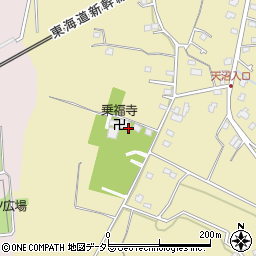 乗福寺周辺の地図