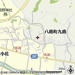 兵庫県養父市八鹿町九鹿1485周辺の地図