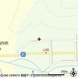 鳥取県東伯郡三朝町坂本1276周辺の地図