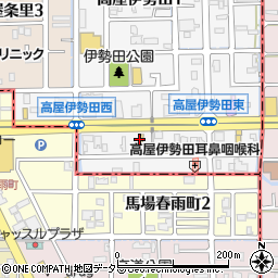 松屋 北方町店周辺の地図