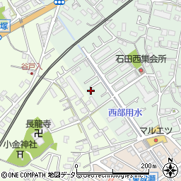 神奈川県伊勢原市石田843周辺の地図