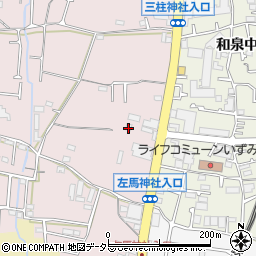 神奈川県横浜市泉区上飯田町306-2周辺の地図