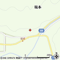 鳥取県東伯郡三朝町坂本1041周辺の地図