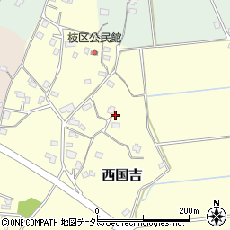千葉県市原市西国吉1603周辺の地図