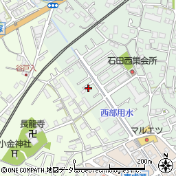 神奈川県伊勢原市石田843-1周辺の地図