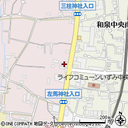 神奈川県横浜市泉区上飯田町287周辺の地図