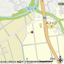 島根県松江市八雲町東岩坂25-3周辺の地図