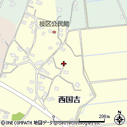 千葉県市原市西国吉1604周辺の地図