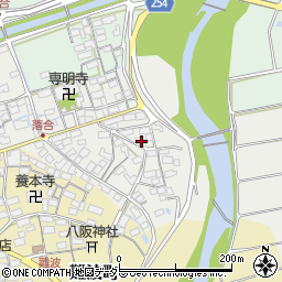 滋賀県長浜市落合町191周辺の地図